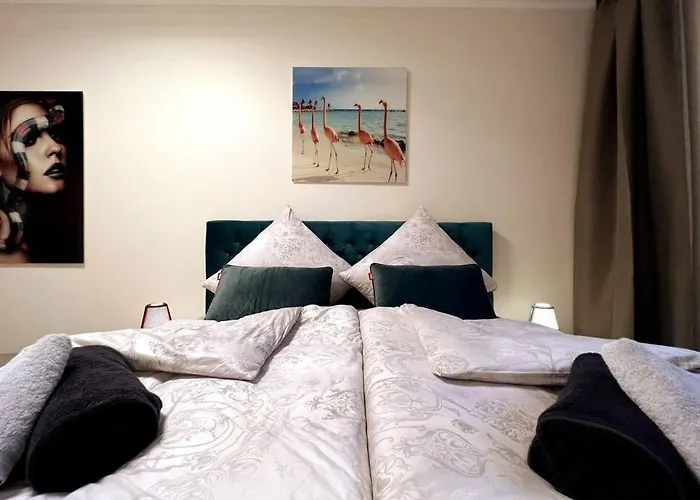 Soul-apartment Terrasse Privat-parkplatz Boxspringbett 55zoll Tv Wlan Apartman *